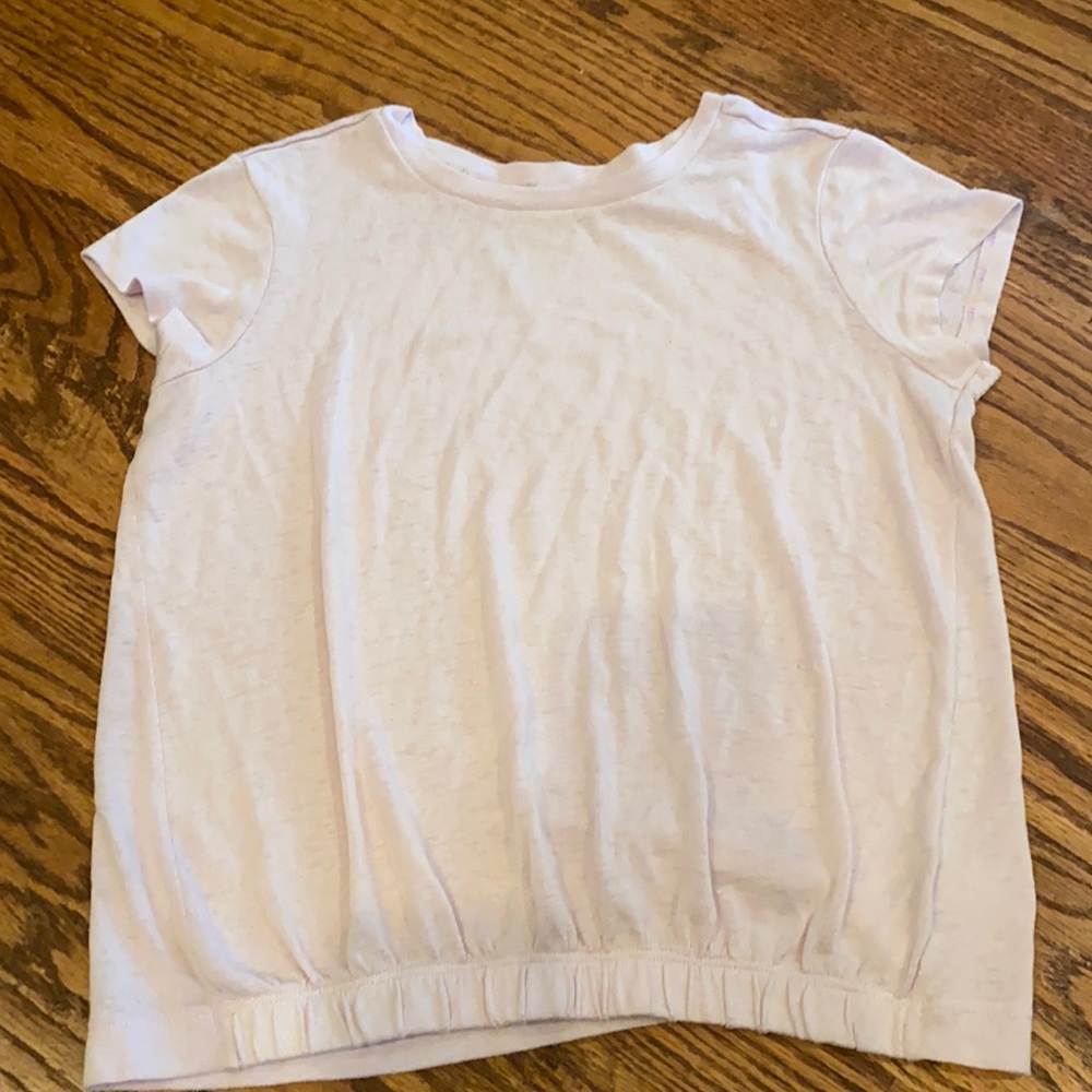 Light lilac Athleta Girl 8-10 tshirt
